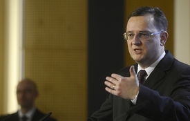 Premiér Petr Nečas.