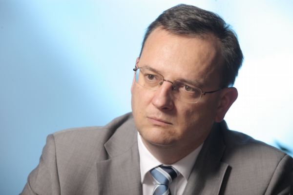 Premiér Petr Nečas. Premiér Petr Nečas.