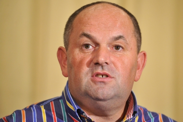 Předseda Fotbalové asociace České republiky Miroslav Pelta.