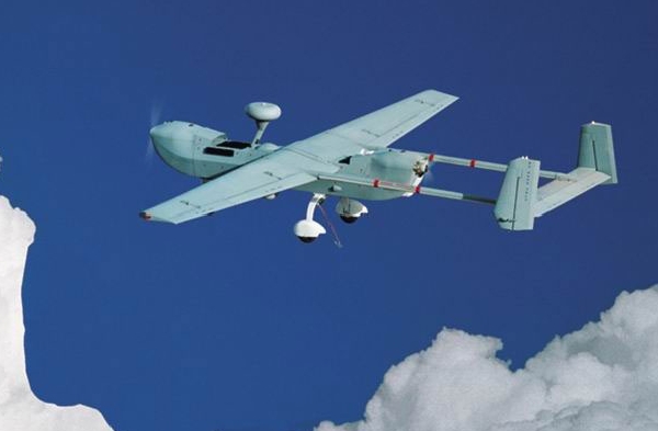 Izraelský bezpilotní letoun Hunter (výrobce IAI). Izraelský bezpilotní letoun Hunter (výrobce IAI).