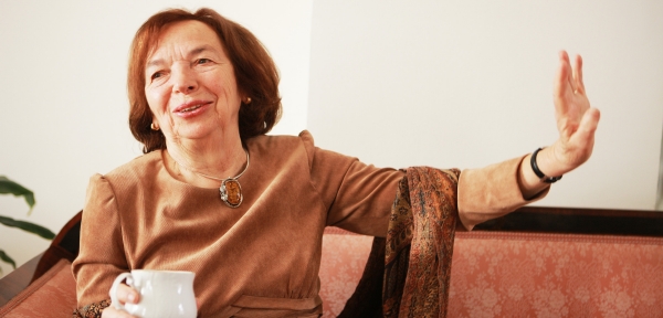 Livia Klausová, manželka současného prezidenta.
