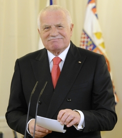 Prezident Václav Klaus.