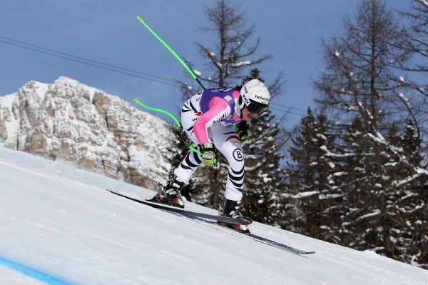 Sjezdařka Viktoria Rebensburgová si jede pro další triumf. Sjezdařka Viktoria Rebensburgová si jede pro další triumf.