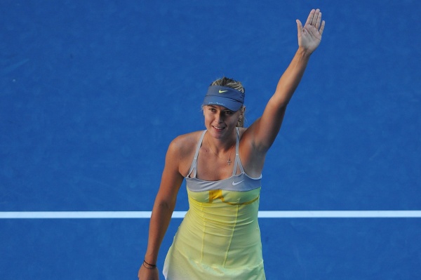 Maria Šarapovová se na kurtu zdržela pouhých 66 minut.