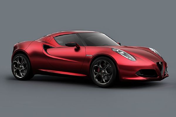 Takhle se představil koncept Alfa Romeo 4C v roce 2011.
