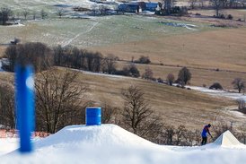 Snowpark v Annabergu.