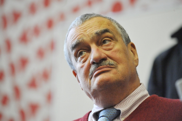 Prezidentský kandidát Karel Schwarzenberg.