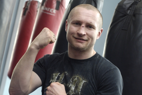 Boxer Lukáš Konečný.