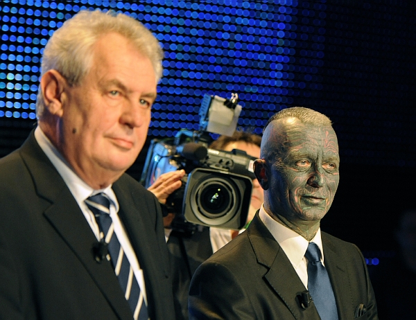 Miloš Zeman (vlevo) a Vladimír Franz.