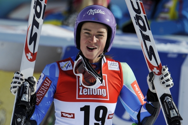 Tina Mazeová s předstihem získala Křišťálový glóbus za obří slalom ve Světovém poháru.