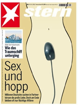 Jedna z obálek časopisu Stern. Bez komentáře.