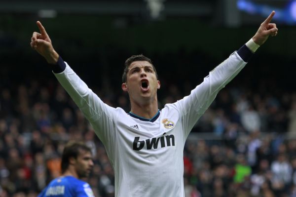 Hvězda Realu Madrid Cristiano Ronaldo má obdivuhodnou střeleckou formu. 
