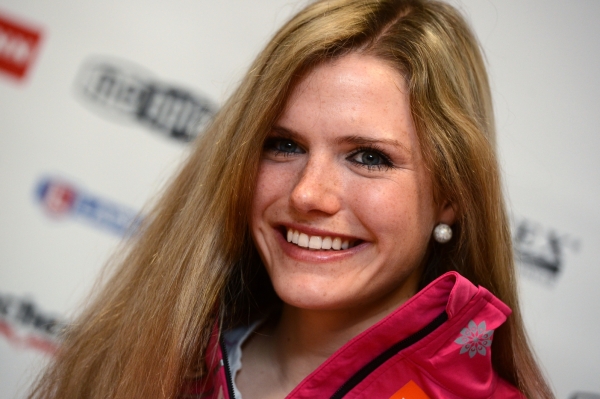 Biatlonistka Gabriela Soukalová. Biatlonistka Gabriela Soukalová.