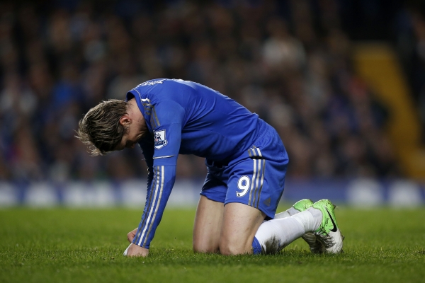 Zklamaný Fernando Torres.