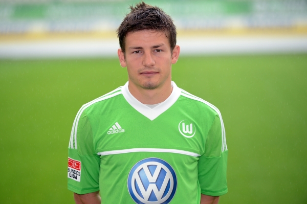 Václav Pilař v dresu Wolfsburgu. Václav Pilař v dresu Wolfsburgu.