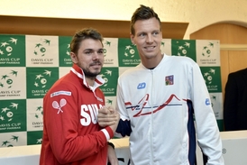 Wawrinka s Berdychem po losu.