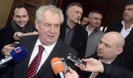 Miloš Zeman.