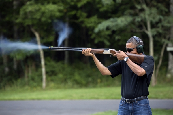 Barack Obama na snímku, který zveřejnil Bílý dům. Barack Obama na snímku, který zveřejnil Bílý dům.