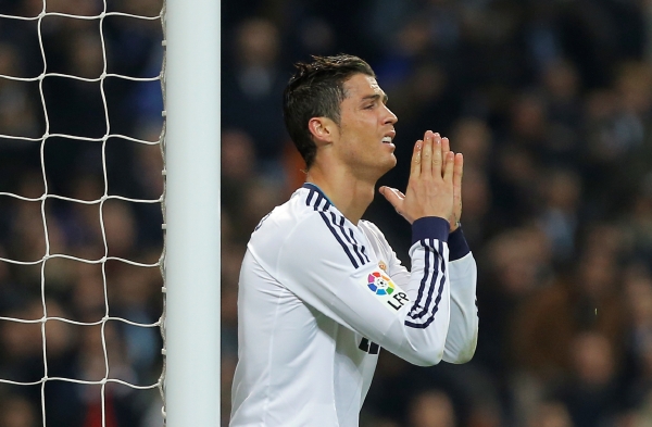Cristiano Ronaldo, hvězda fotbalistů Realu Madrid.