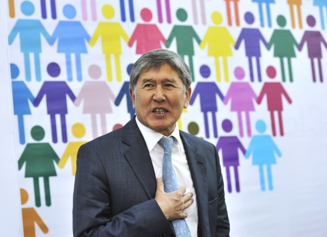 Atambajev spal bez ochrany.