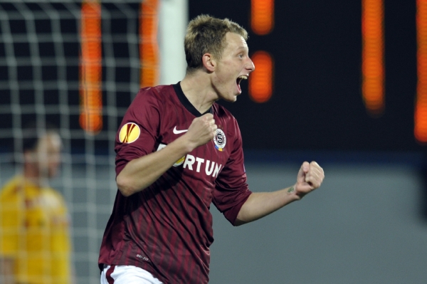 Sparťanský fotbalista Ladislav Krejčí. Sparťanský fotbalista Ladislav Krejčí.