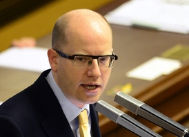 Předseda ČSSD Bohuslav Sobotka.