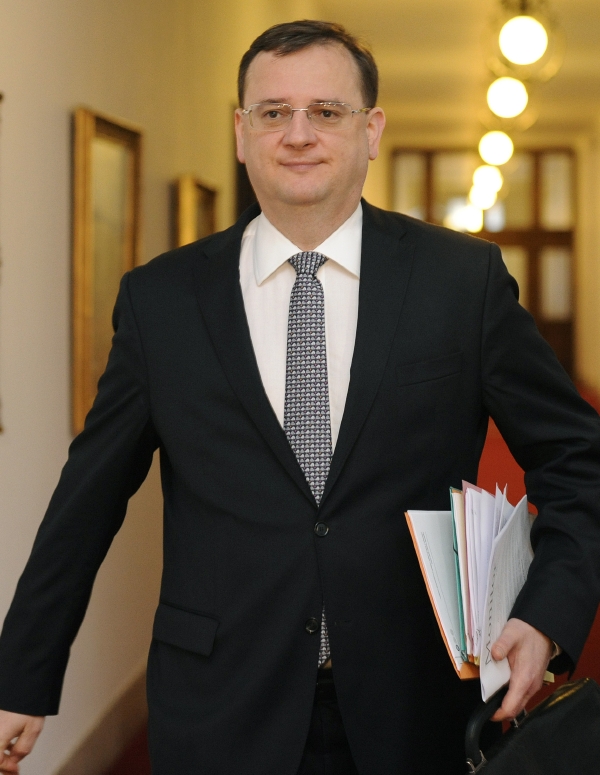 Premiér Petr Nečas. Premiér Petr Nečas.