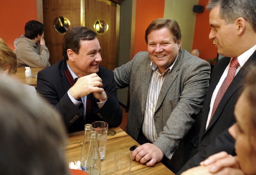 David Rath a Zdeněk Škromach na snímku z roku 2010.