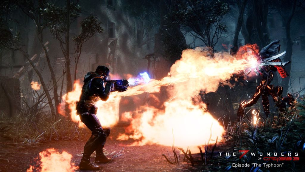 Obrázek z Crysis 3.
