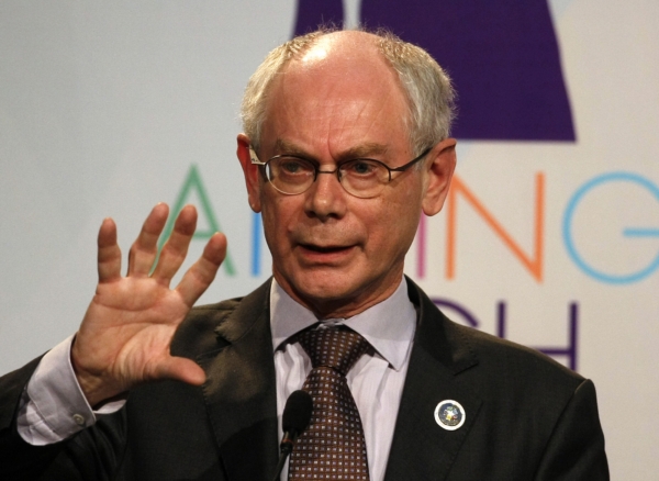 Prezident EU Herman Van Rompuy. Prezident EU Herman Van Rompuy.
