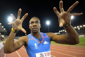 Boltovým hlavním konkurentem je jeho tréninkový parťák Yohan Blake.