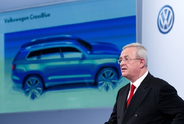 Nejlépe placený německý manažér Martin Winterkorn.