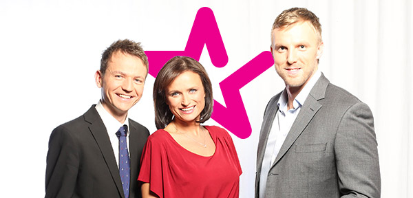 Moderátoři Hlavních zpráv TV Barrandov.