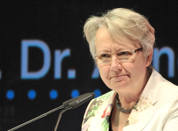Odstupující německá ministryně školství Annette Schavanová.