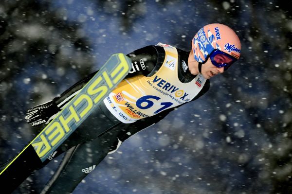 Německý skokan Neumayer. Německý skokan Neumayer.