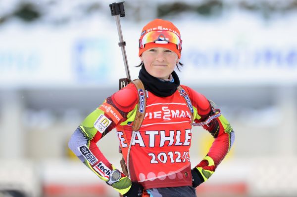 Veronika Vítková se těší na svou oblíbenou stíhačku. Veronika Vítková se těší na svou oblíbenou stíhačku.