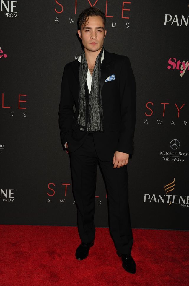Ed Westwick je nejspíš sám.