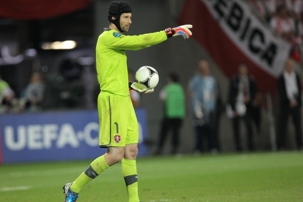 Gólman Petr Čech.