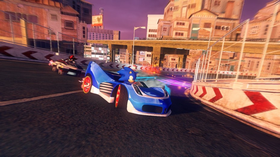 Obrázek ze hry Sonic & All-Stars Racing Transformed.