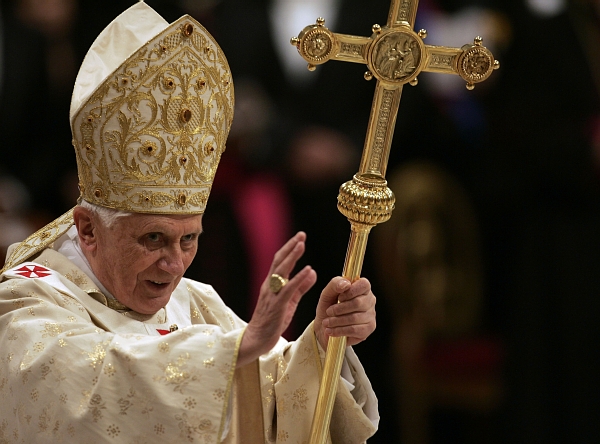 Odstupující papež Benedikt XVI.