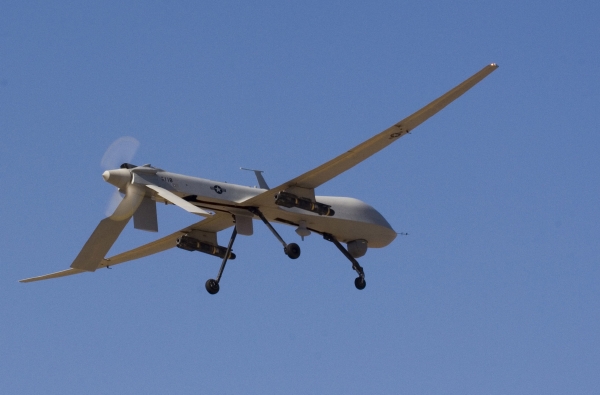 UAV nad Afghánistánem.