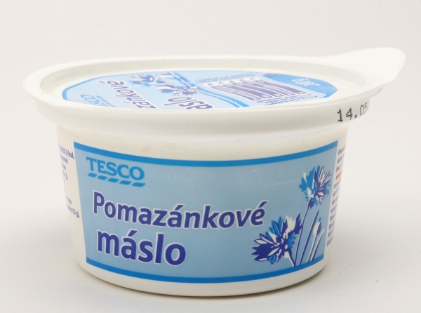 Vyhláška se týká všech výrobců pomazánkového másla.