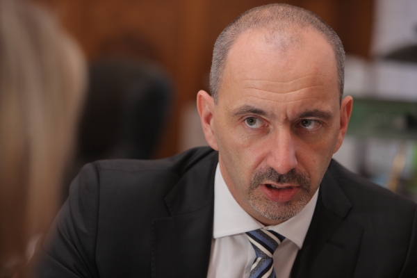 Ministr průmyslu a obchodu Martin Kuba.