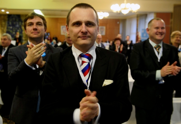 Vít Bárta, nově zvolený předseda Věcí veřejných.