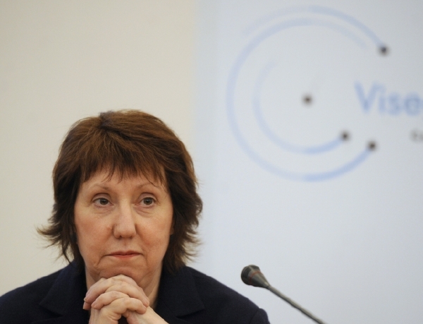 Šéfka unijní diplomacie Catherine Ashtonová. Šéfka unijní diplomacie Catherine Ashtonová.