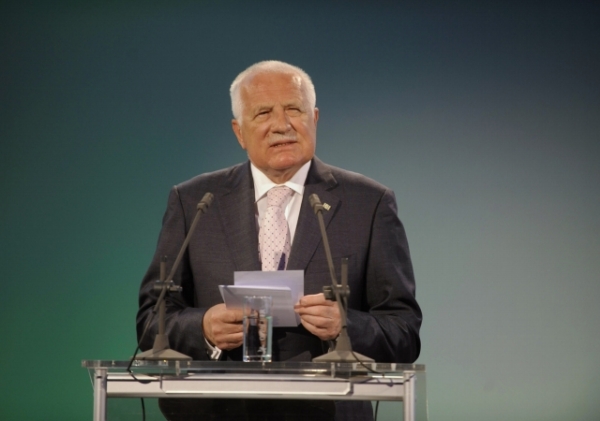 Prezident Václav Klaus.