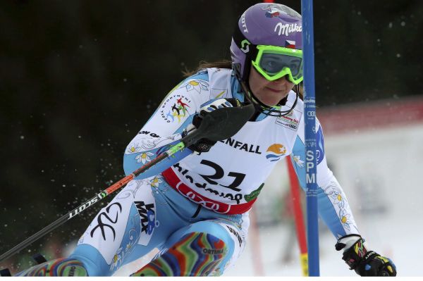 Šárka Záhrobská dojela osmá na MS ve Schladmingu. Šárka Záhrobská dojela osmá na MS ve Schladmingu.