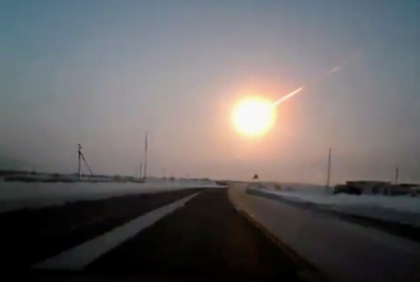 Meteorit nad Uralem.