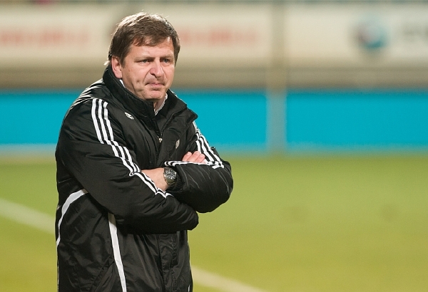Odcházející trenér Miroslav Soukup.