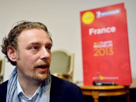 Arnaud Donckele z restaurace La Vague d'or v Saint-Tropez.